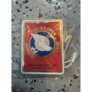 VTG PGA TOUR Bag Tag - 1984 U.S. OPEN CHAMPIONSHIP - Winged Foot Golf Club NEW